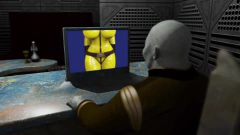 Porno Manga 3D finit en creampie vaginale