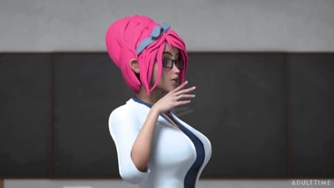 Un Hentai avec double pénétration et une belle pipe